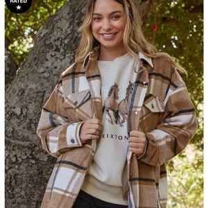 Thread and supply shacket